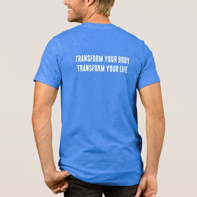 Camiseta Russ Yeager Coaching Signature Logo Tri-Blend Shir (Verso)