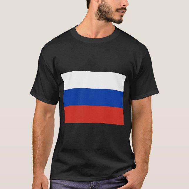 Camiseta russa (Rússia) (Frente)