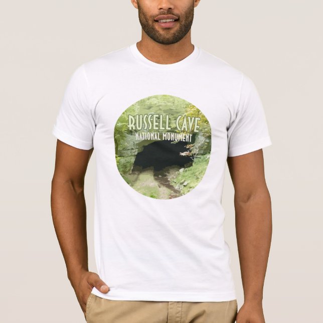 Camiseta Russell Cave National Monument Alabama (Frente)