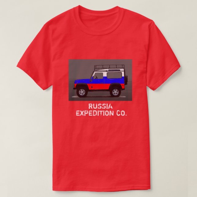 CAMISETA RÚSSIA (Frente do Design)