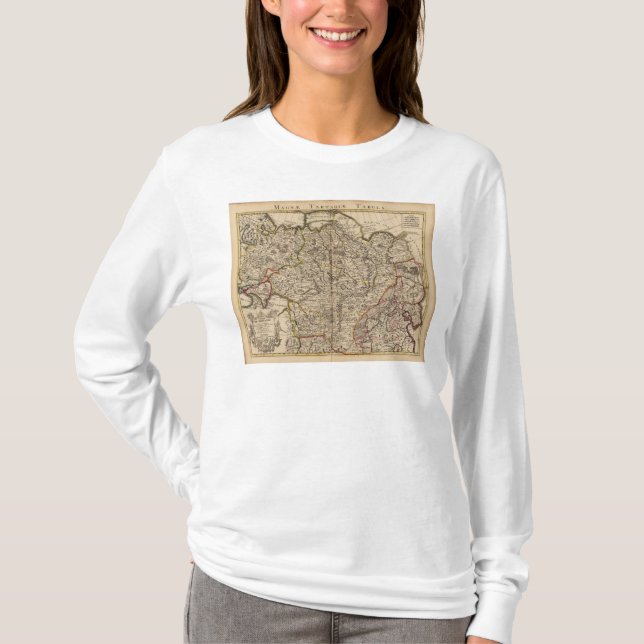 Camiseta Rússia, China, Ásia (Frente)