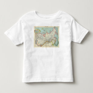 Camiseta Rússia, Coreia e Ásia