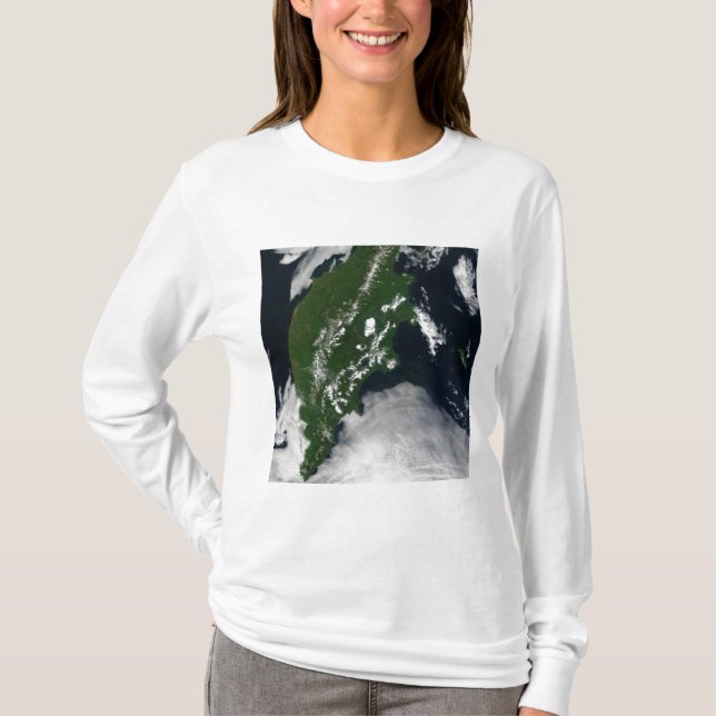 Camiseta Rússia Kamchatka — Península (Frente)