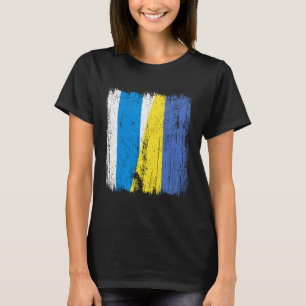 Camiseta Rússia Livre Ucrânia Meia Bandeira Oposição Russa 
