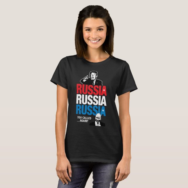 Camiseta Rússia, Rússia, Rússia!! (Frente Completa)