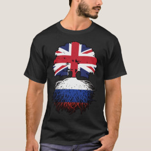 Camiseta Rússia Russo Reino Unido Reino Unido Reino Unido