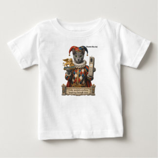 Camiseta Russian Blue Arlequin Cat