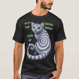 Camiseta Russian Blue Hypno Cat