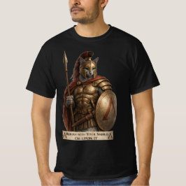 Camiseta Russian Blue Spartan Cat
