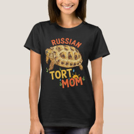 Camiseta Russian Tort Mom Gift for her Tortoise Mom