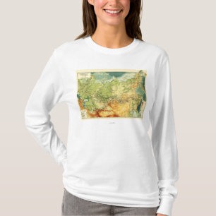 Camiseta RussiaPanoramic MapRussia
