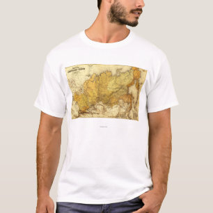 Camiseta RussiaPanoramic MapRussia