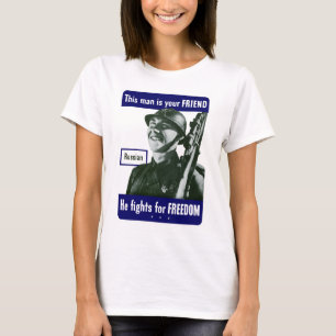 Camiseta Russo -- Este homem é seu amigo
