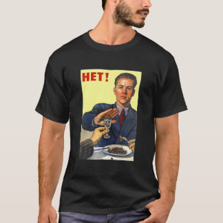 Camiseta Russo Soviética Propaganda Sem Álcool