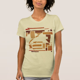 Camiseta Rust Burnt Orange Brown Southwest Art inspirado