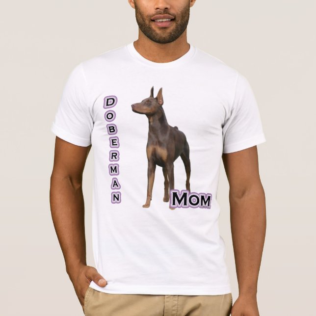 Camiseta Rust Doberman Mãe 4 (Frente)