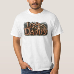 Camiseta *~* Rustic AP86 AMA O PAI Padre Gift