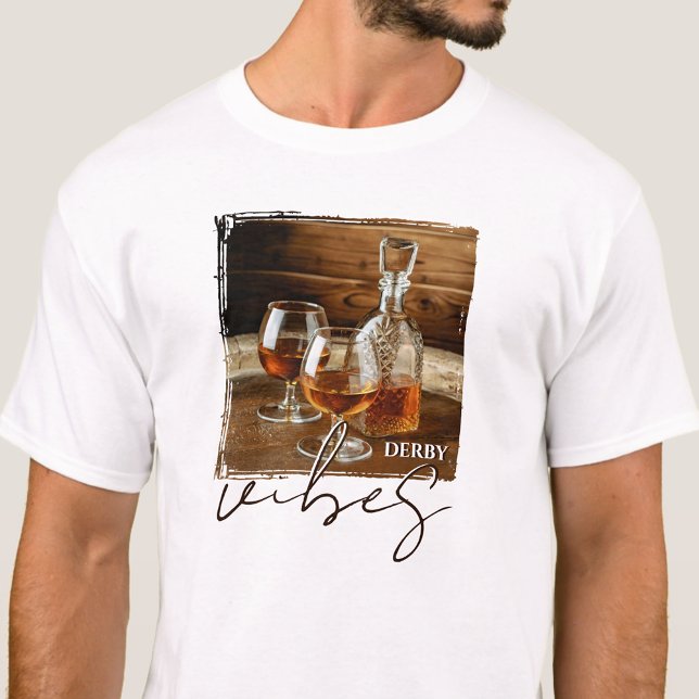 Camiseta Rustic Bourbon Derby Vibes (Rustic Bourbon Derby Vibes T-Shirt)