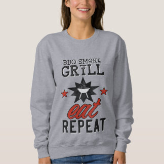 Camiseta Rustic CHURRASCO Smoke Grill EAT REPEAT