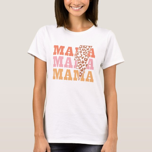 Camiseta Rustic "Mama" Repete (Frente)