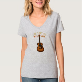 Camiseta Rustic Strings The Heart of Country Music