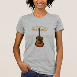 Camiseta Rustic Strings The Heart of Country Music