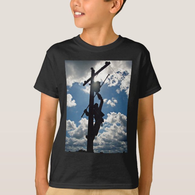 Camiseta Rusty the Lineman (Frente)