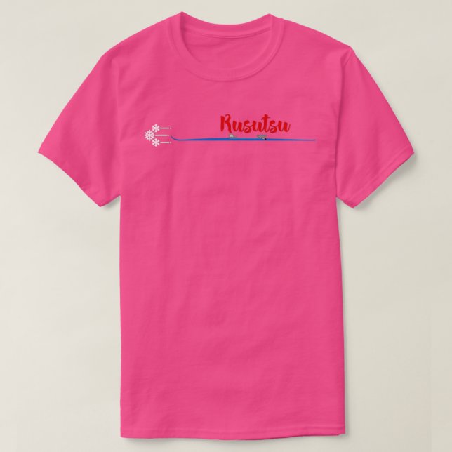 Camiseta Rusutsu Japan Skiing (Frente do Design)