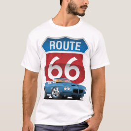 Camiseta Ruta 66 Classic Car Nostalgia