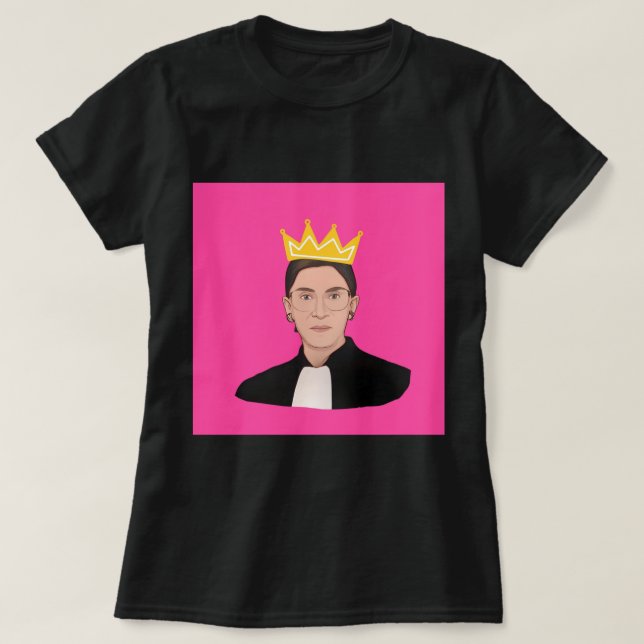 Camiseta Ruth Bader Ginsberg Poster RBG (Frente do Design)
