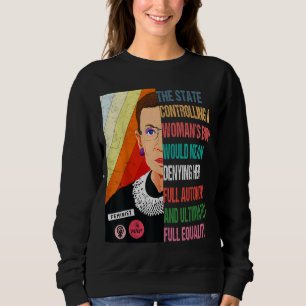 Camiseta Ruth Bader Ginsburg My Body My Choice Pro Choice P
