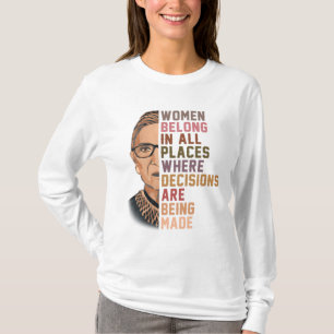 Camiseta Ruth Bader Ginsburg RBG