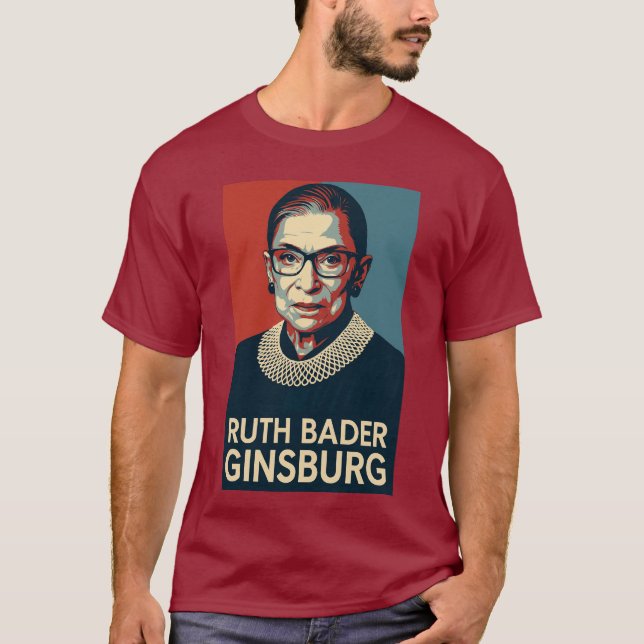 Camiseta Ruth bader Ginsburg RBG  (Frente)