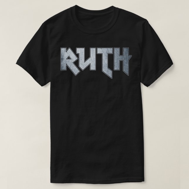 Camiseta Ruth de metal pesado (Frente do Design)