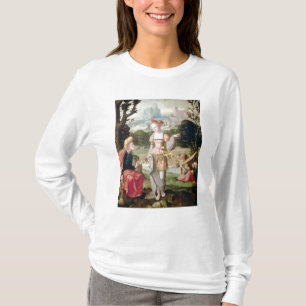 Camiseta Ruth e Naomi no campo de Boaz, c.1530-40