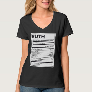 Camiseta Ruth Nutrition Information Problem Solving Duro W