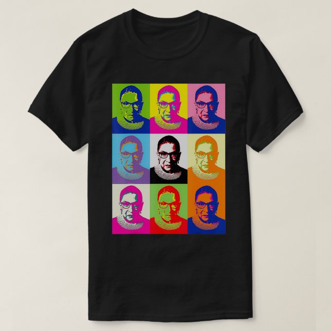 Camiseta Ruth RBG Ruth Bader Ginsburg (Frente do Design)