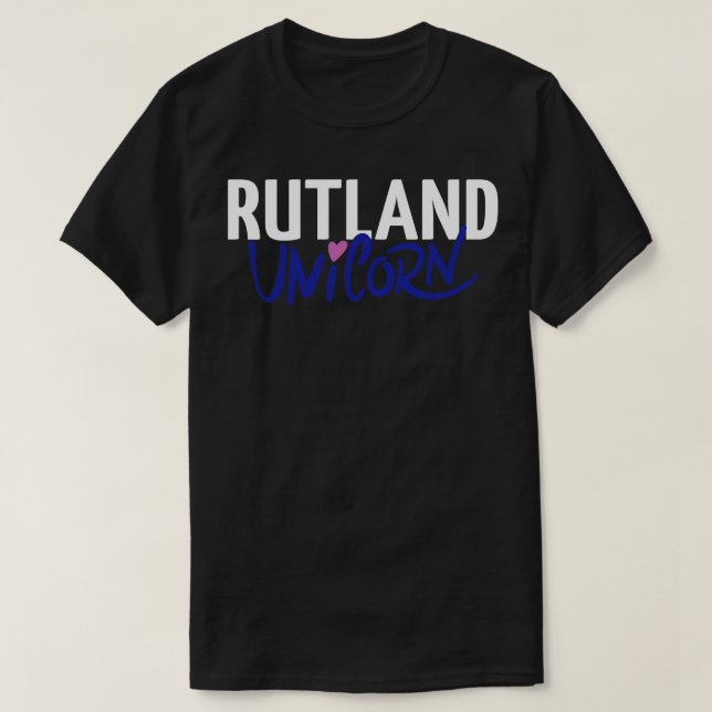 Camiseta Rutland Unicorn 3 (Frente do Design)