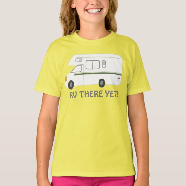 Camiseta RV AINDA? Vintage campervan vanlife CUSTOM (Frente)