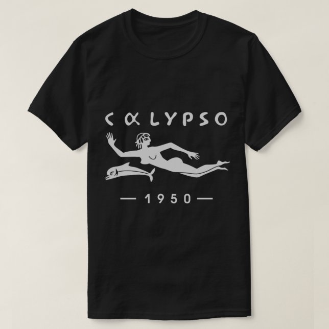 Camiseta RV Calypso, Jacques Yves Cousteau (Frente do Design)