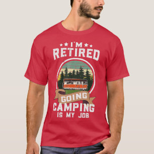 Camiseta Rv Camp Engraçado Plano de Reforma Campanha Retire