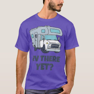 Camiseta RV Lá Ainda Campervans Camping Camping Tshirt De C