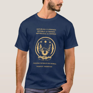 Camiseta Rwanda passport