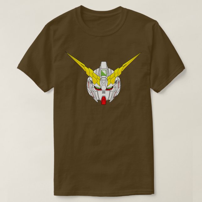 Camiseta RX0 Unicorn Gundam Clássico (Frente do Design)