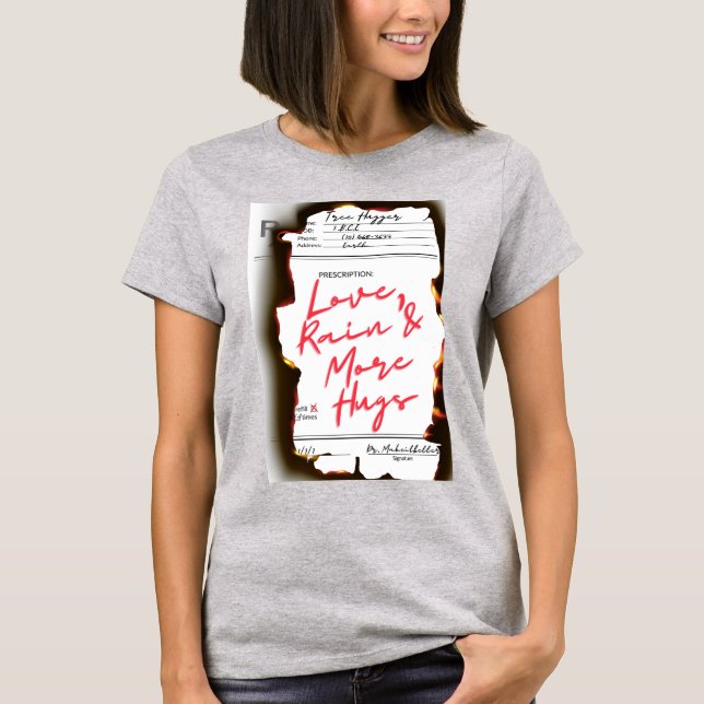 Camiseta "Rx: Hugger De Árvore" (Frente)