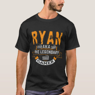 Camiseta Ryan AKA A Lendária Tendência dos Jogos de Computa