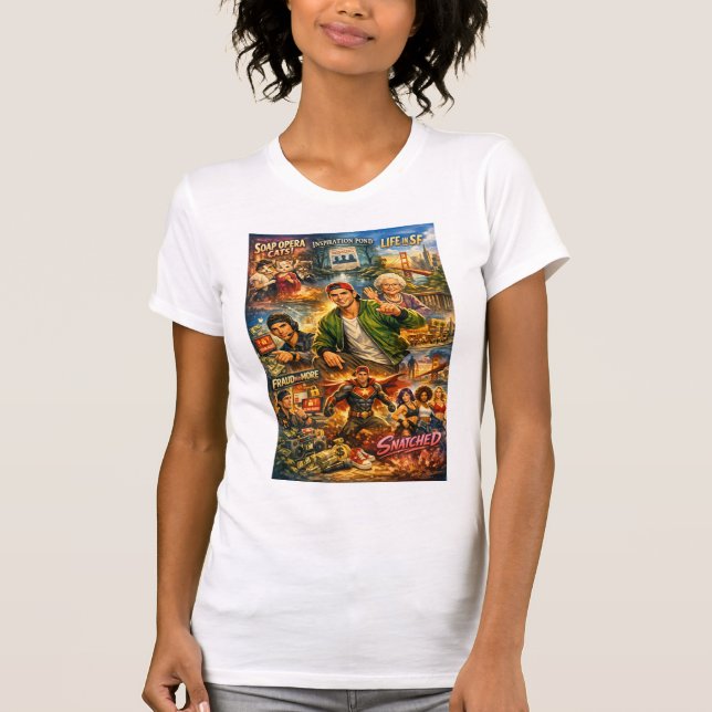 Camiseta Ryan Goodsnatch FraudeNuncaMais Gatos de Ópera (Frente)