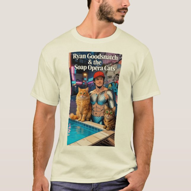 Camiseta Ryan Goodsnatch & the Soap Opera Cats (Frente)