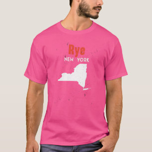 Camiseta Rye New York State America Viagem New Yorker
