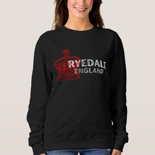 Camiseta RYEDALE England Crown Badge (Frente)